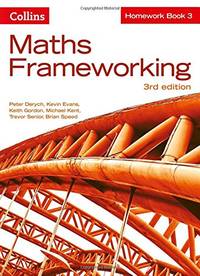 KS3 Maths Homework Book 3 (Maths Frameworking)