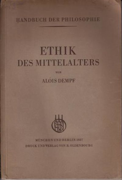 Ethik des Mittelalters. Von...