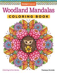 Woodland Mandalas Coloring Book