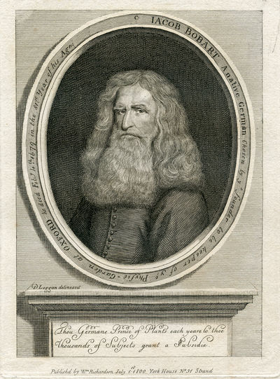 Engraved Portrait by D. Loggan
