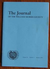 image of The Journal of the William Morris Society Volume XI Number 3 Autumn 1995
