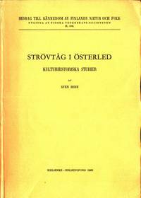 Strövtåg i österled.  Kulturhistoriska studier