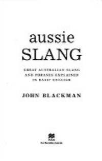 Aussie slang