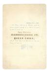 The Chinese Merchants of Honolulu Request the Pleasure of Your Company at a Ball to be Given by Them, in Honor of their Majesties, Kamehameha IV. and Queen Emma [...]