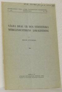 Några drag ur den sydsvenska möbelindustrins…