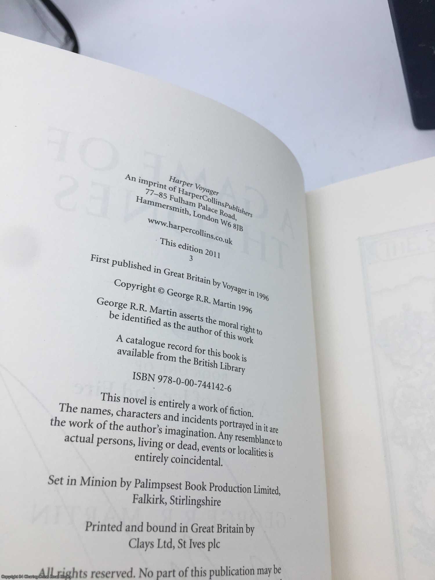 BIBLIO A Game of Thrones (Signed slipcased) by Martin, R R