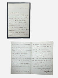 Autograph letter signed by Archibishop of Canterbury, William Howley (1766-1848) to Lady Harriet Aberdeen, wife of Prime Minister George Hamilton-Gordon