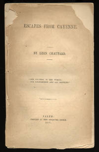 Escapes from Cayenne by Leon Chautard - Paperback - First Edition - 1857 - from Archway Books (SKU: chautard)