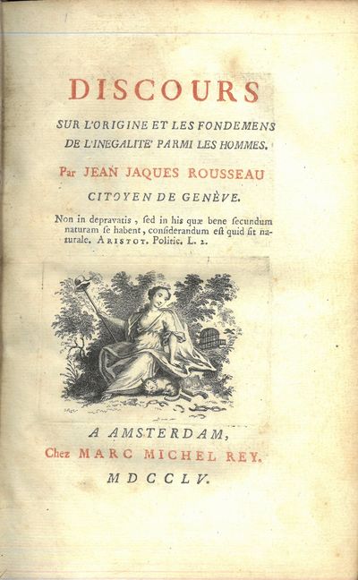 Discours sur l'Origine et les Fondemens de…