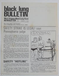 cover of Black lung bulletin; West Virginia black lung association newsletter #3 (August 1, 1970)