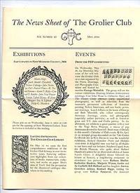 The News Sheet of The Grolier Club: N.S. Number 43, May, 2004
