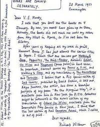 AUTOGRAPH LETTER SIGNED (ALS)