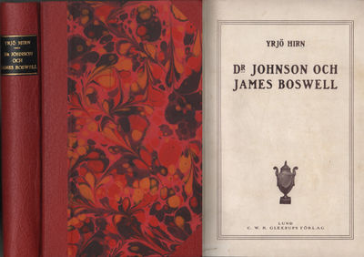 DR JOHNSON OCH JAMES BOSWELL.
