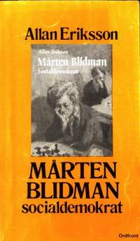 Mårten Bildman. Socialdemokrat.