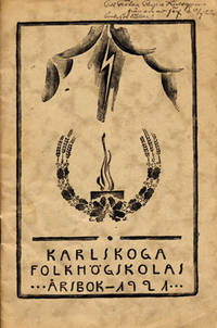 Karlskogas folkhögskolas årsbok 1921.