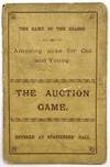 "The Auction Game" - 1880s Card Game; (photo 1)