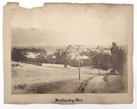 195. Salt Lake City, Utah, Panoramic View / Mount of the Holy Cross [Utah / Colorado] [Two Large Format Photographs]
