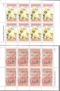 image of Tanzania (Scott Catalog) #315-318a MNH - Flowers