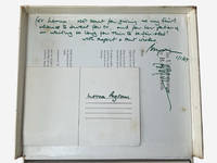 The Unfortunates - a signed association copy