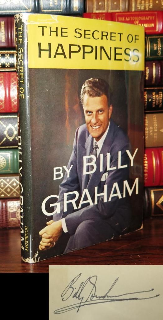 thumbnail image 2 of The Secret Of Happiness By Billy Graham - Paperback, Very Good Condition (ISBN 9780849943812) 2 of 4