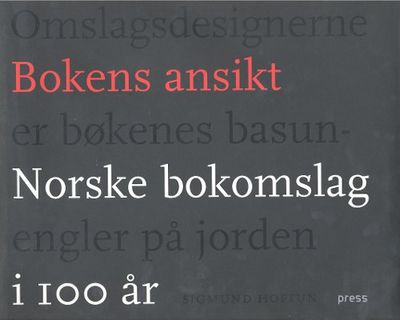 Bokens ansikt. Norske bokomslag i 100 år
