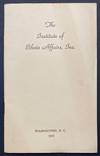 The Institute of Ethnic Affairs, Inc