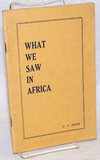 What we saw in Africa