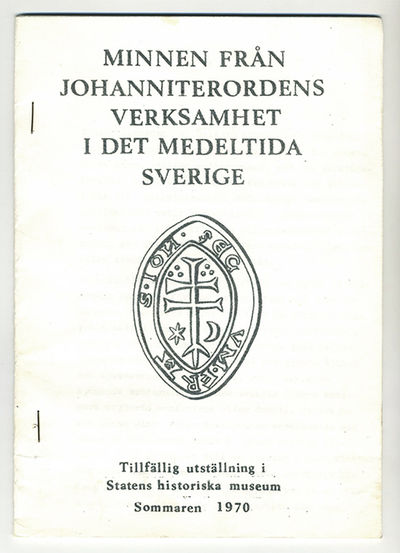 Minnen från Johanniterordens verksamhet i det…