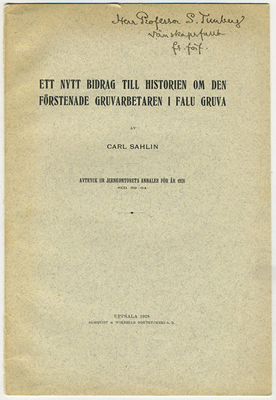 Ett nytt bidrag till historien om den förstenade…
