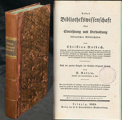 Ueber Bibliothekswissenschaft oder Einrichtung…