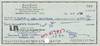 Peter Fonda Signed Check