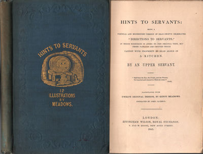 HINTS TO SERVANTS: Being a political and…