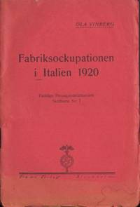Fabriksockupationen i Italien 1920.