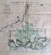 MAP OF THE FUERTE VALLEY FROM TOPOLOBAMPO BAY TO KILOMETRE 6.; 5 of R.R. Line. Showing Land Lines, Sanitary Zone and the Colony Ditch Line. Made from Data acquired during six years service with the R.T. & C.F. Cos. by E.A.H. Tays. Supplement to "The New City." Single sheet