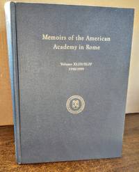 image of Memoirs of the American Academy in Rome, Vol. 43 / 44 (1999) (V. 43 & 44)