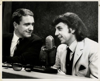 PHIL SPECTOR, MERV GRIFFIN [ca. 1965-66] Photo