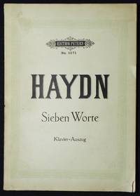 cover of Die Sieben Worte des Erlösers von Jos. Haydn