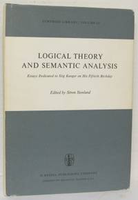 Logical Theory and Semantic Analysis. Essays…
