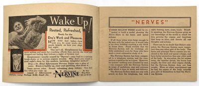 "Nerves" - 1930s Advertising Booklet...; (photo 1)