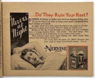 "Nerves" - 1930s Advertising Booklet...; (photo 2)
