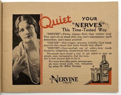 "Nerves" - 1930s Advertising Booklet...; (photo 4)