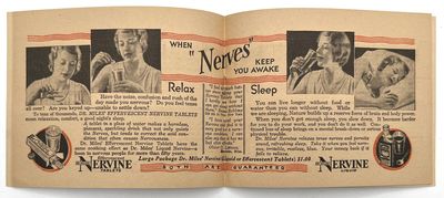 "Nerves" - 1930s Advertising Booklet...; (photo 7)