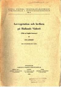 Lavvegetation och lavflora på Hallands Väderö…
