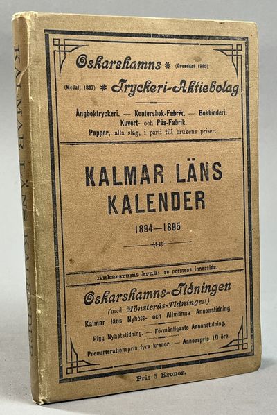 Kalmar läns kalender 1894-1895.