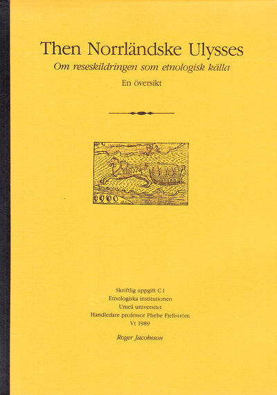 The Norrländske Ulysses. Om reseskildringen om…