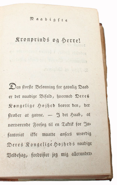 Forsøg til en Taktik for Infanteriet, til Brug for de Herrer Officerer, der selv vilde vejlede sig i Krigs=Videnskaberne. Tvende Deele. Med 24 Kobbere. (photo 5)