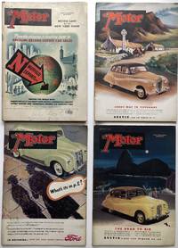 The Motor (English Auto Magazine) 6 issues 1949-1950