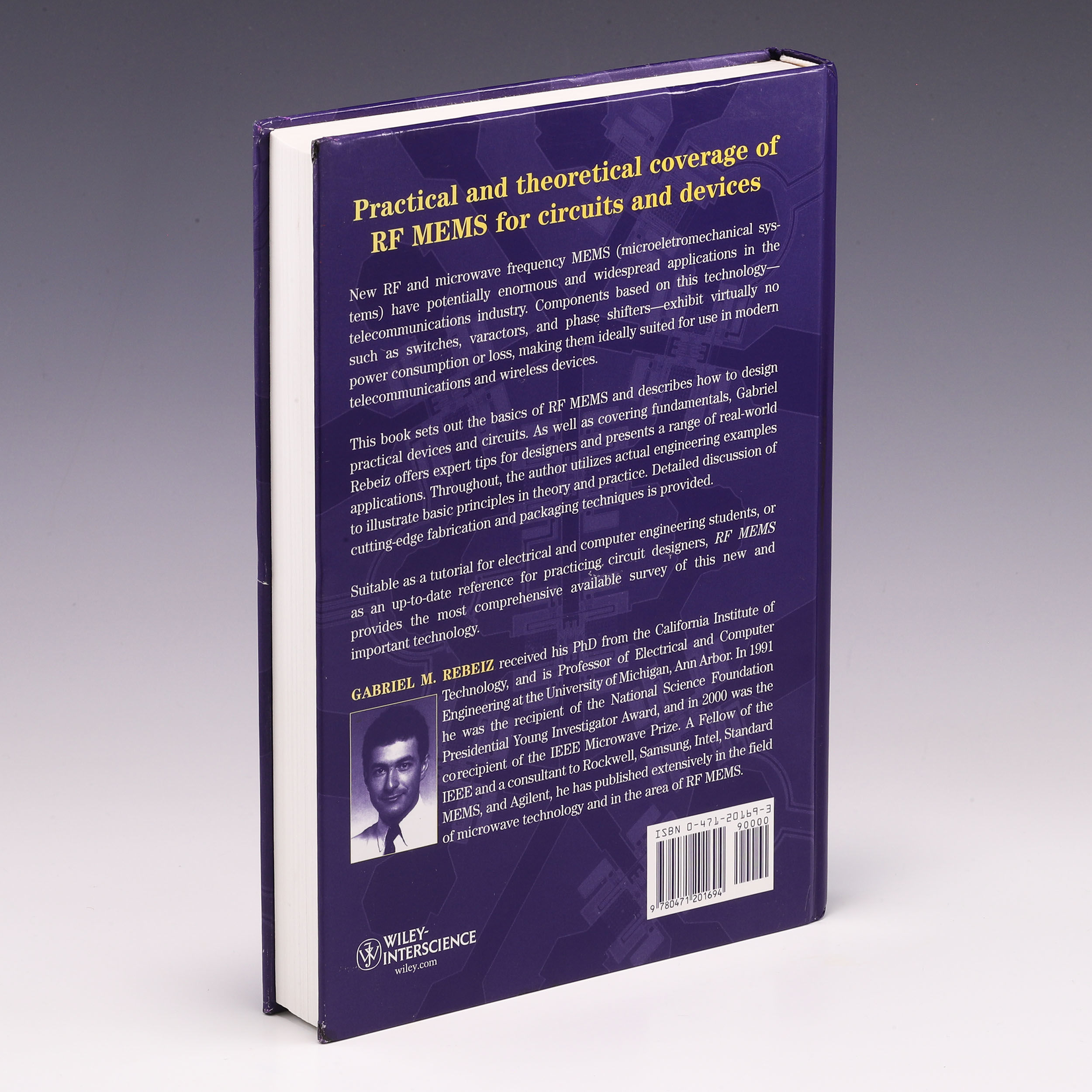 RF MEMS: Theory, Design, and Technology by Gabriel M. Rebeiz RF MEMS: Theory, Design, and Technology by Gabriel M. Rebeiz