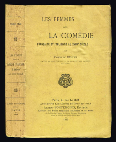 Les femmes dans la Comedié Francaise et Italienne…
