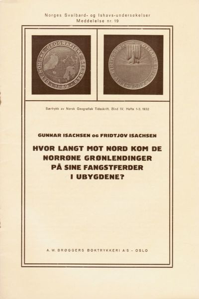 Hvor langt mot nord kom de norrøne grønlendinger…